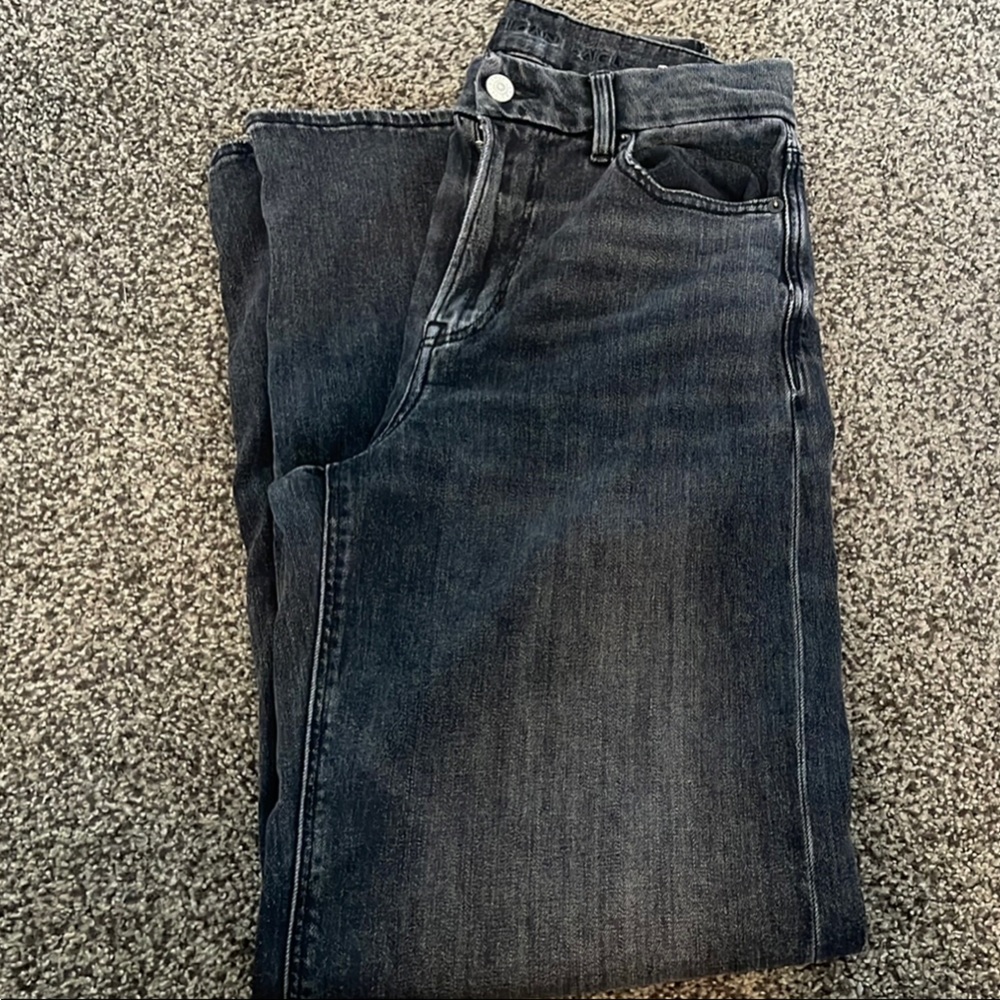 Wide Leg Denim Jeans